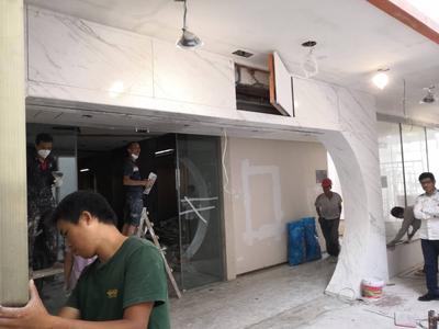 天然大理石门套和罗马柱4