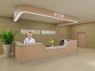 医院护士站-人造石