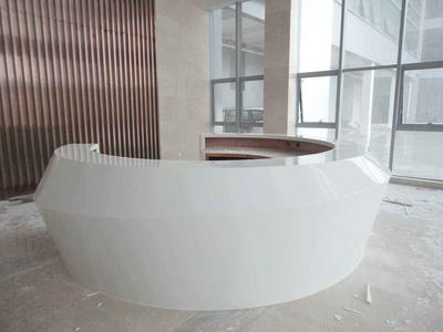 人造石接待前台