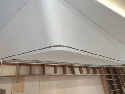 人造石墙面及背景