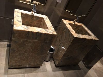 天然大理石洗手台2