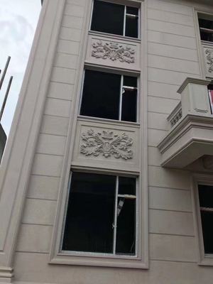 天然大理石拦杆和外墙干挂